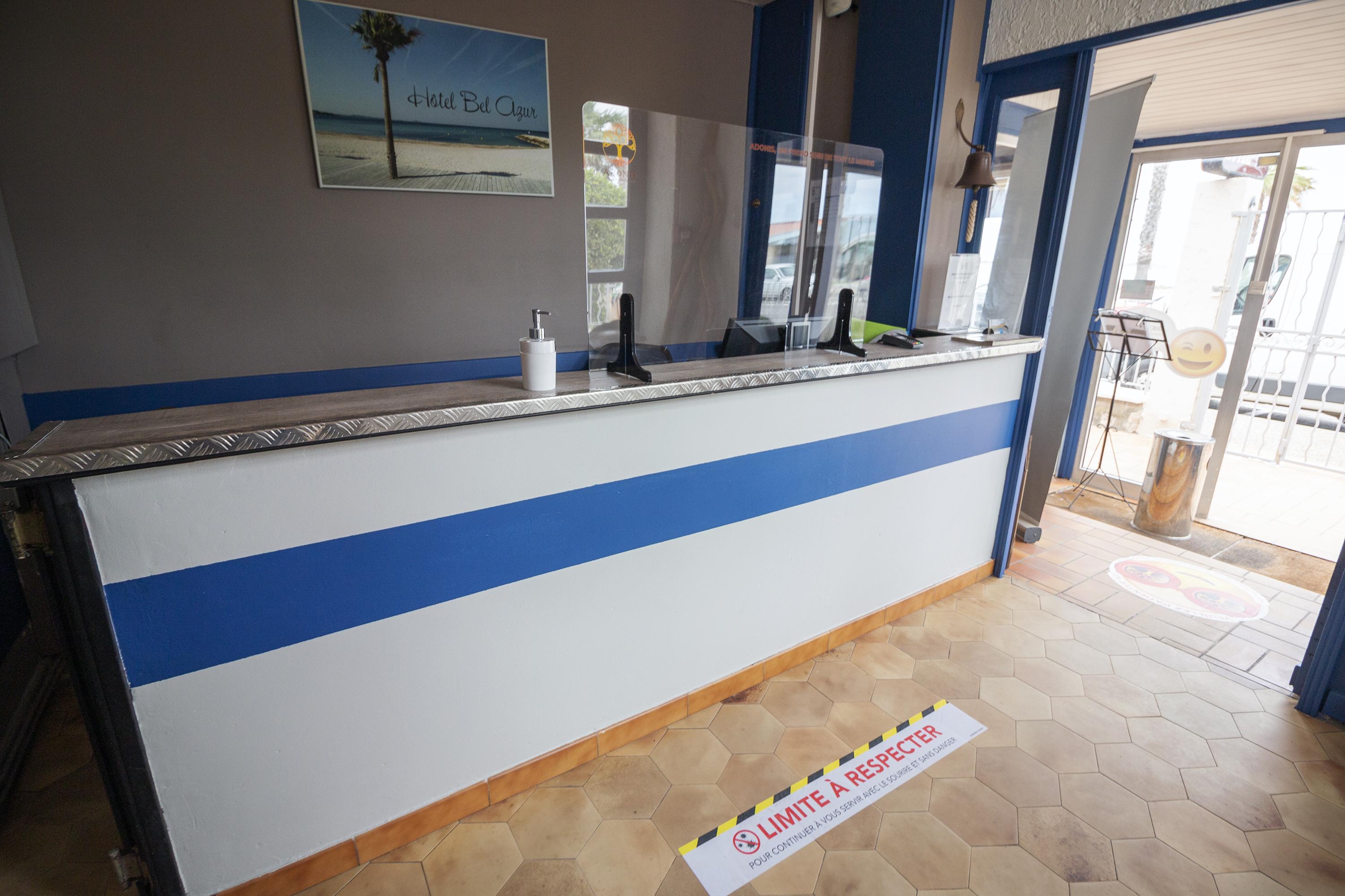 Hotel Bel Azur Six-Fours-les-Plages Bagian luar foto